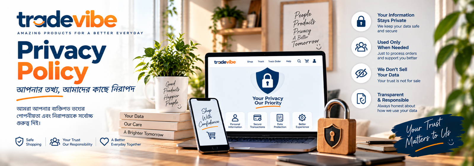 Tradevibe bd privecy policy