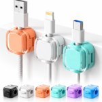 Colorful Cable Organizer Clip Collection