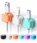 Colorful Cable Organizer Clip Collection